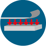 Medium to Heavy  Adhesion